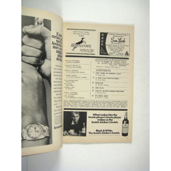 Euripides Medea Playbill February 1973 Tally Brown Ron Faber Albert Stratton - Picture 3 of 7